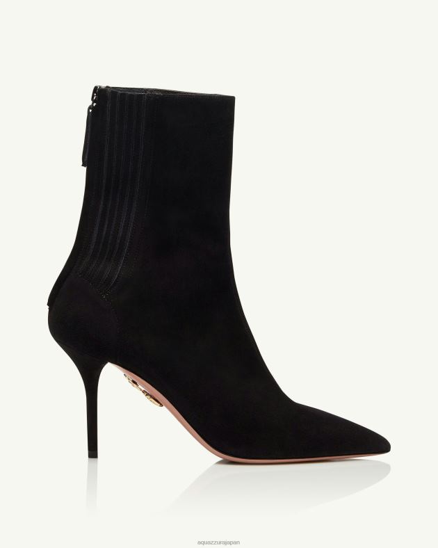 Aquazzura サントノーレ ブーティ 85 黒 DH8X0295