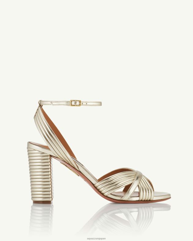 Aquazzura ベリーサンダンスサンダル85 金 DH8X057