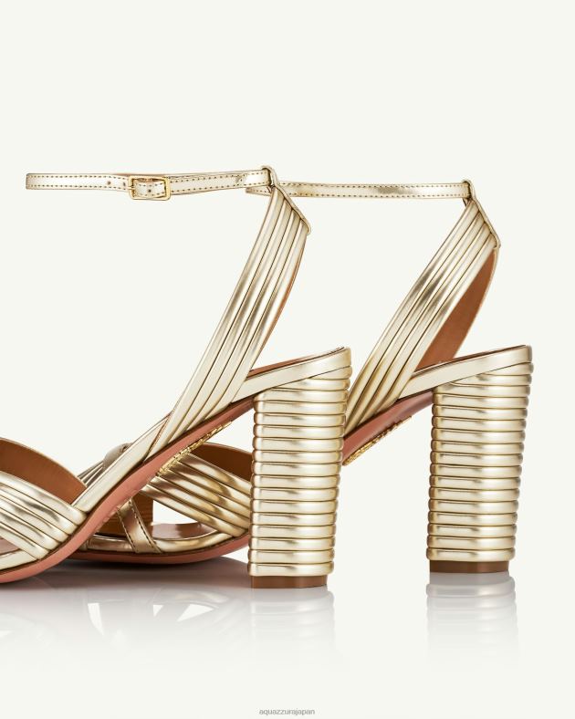 Aquazzura ベリーサンダンスサンダル85 金 DH8X057