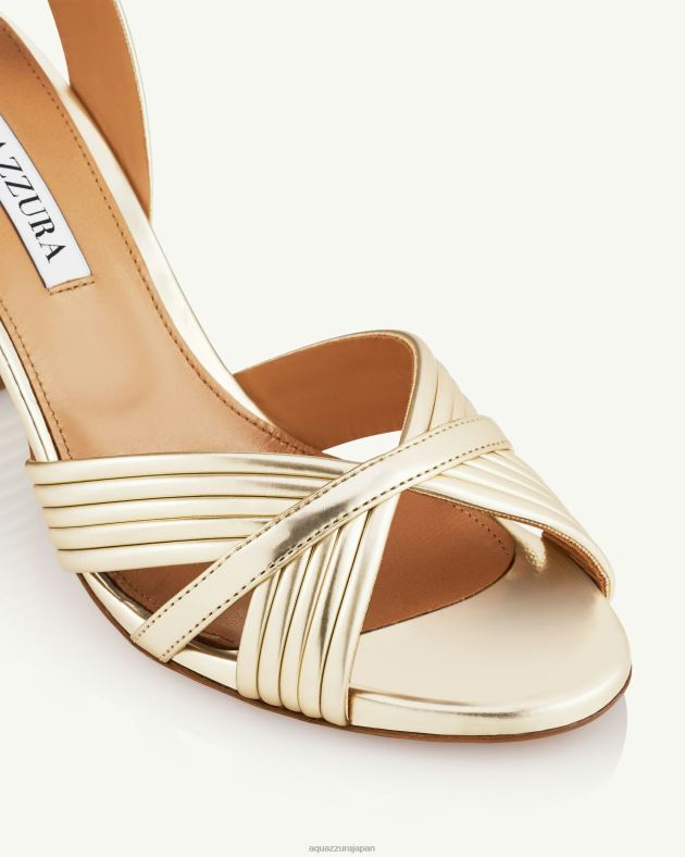 Aquazzura ベリーサンダンスサンダル85 金 DH8X057