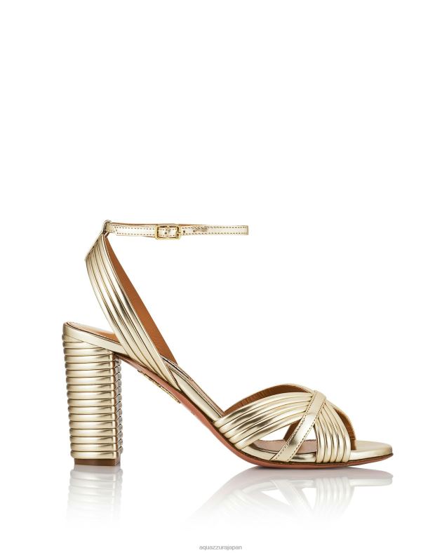 Aquazzura ベリーサンダンスサンダル85 金 DH8X057