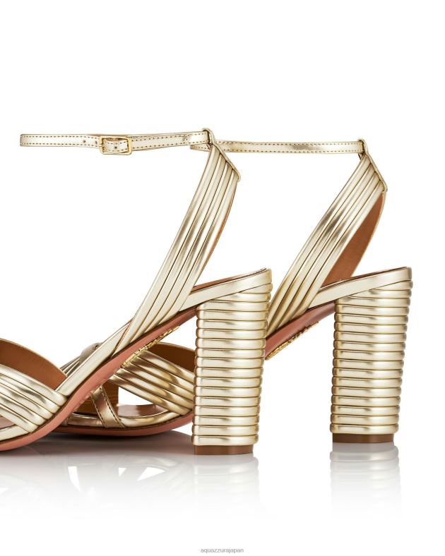 Aquazzura ベリーサンダンスサンダル85 金 DH8X057