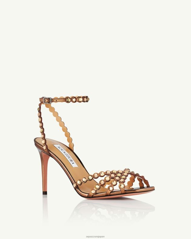 Aquazzura テキーラサンダル 85 茶色 DH8X086