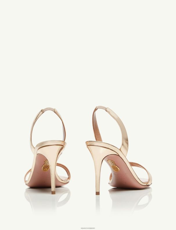 Aquazzura ソーヌードサンダル85 金 DH8X093