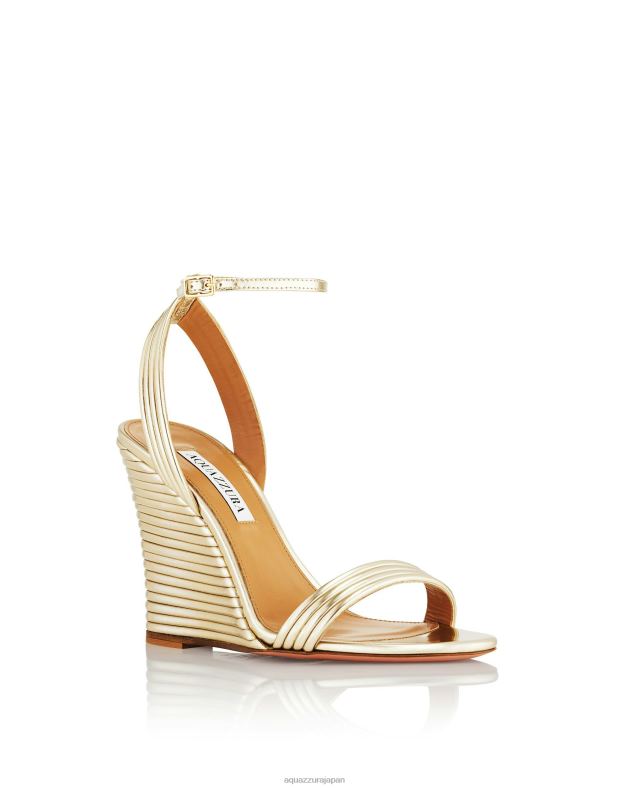 Aquazzura うわーウェッジ95 金 DH8X084